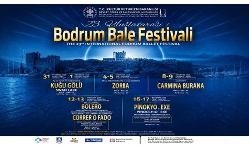 23. ULUSLARARASI BODRUM BALE FESTİVALİ 30 TEMMUZ'DA BAŞLIYOR